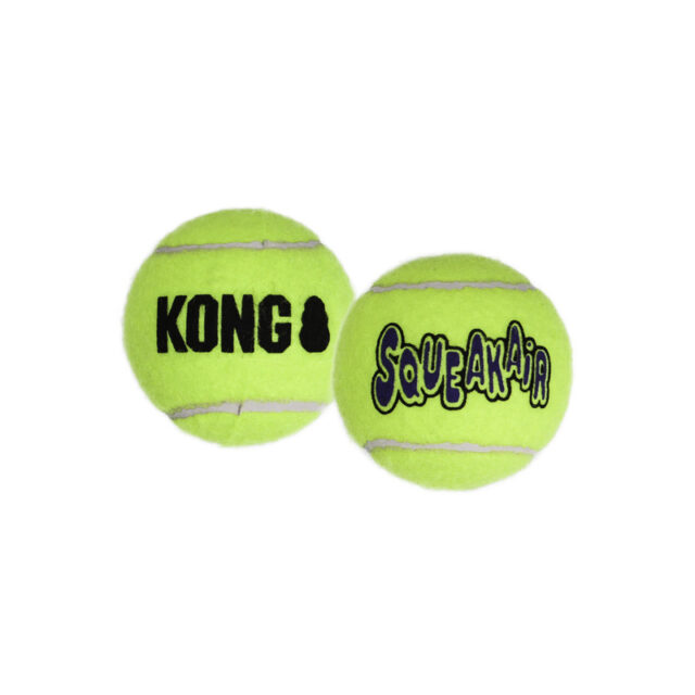 Kong Air Dog Tennis Ball With Squeaker Medium 3τμχ - Image 4