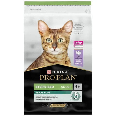 Pro Plan Cat Optirenal Sterilised 1,5kg Γαλοπούλα